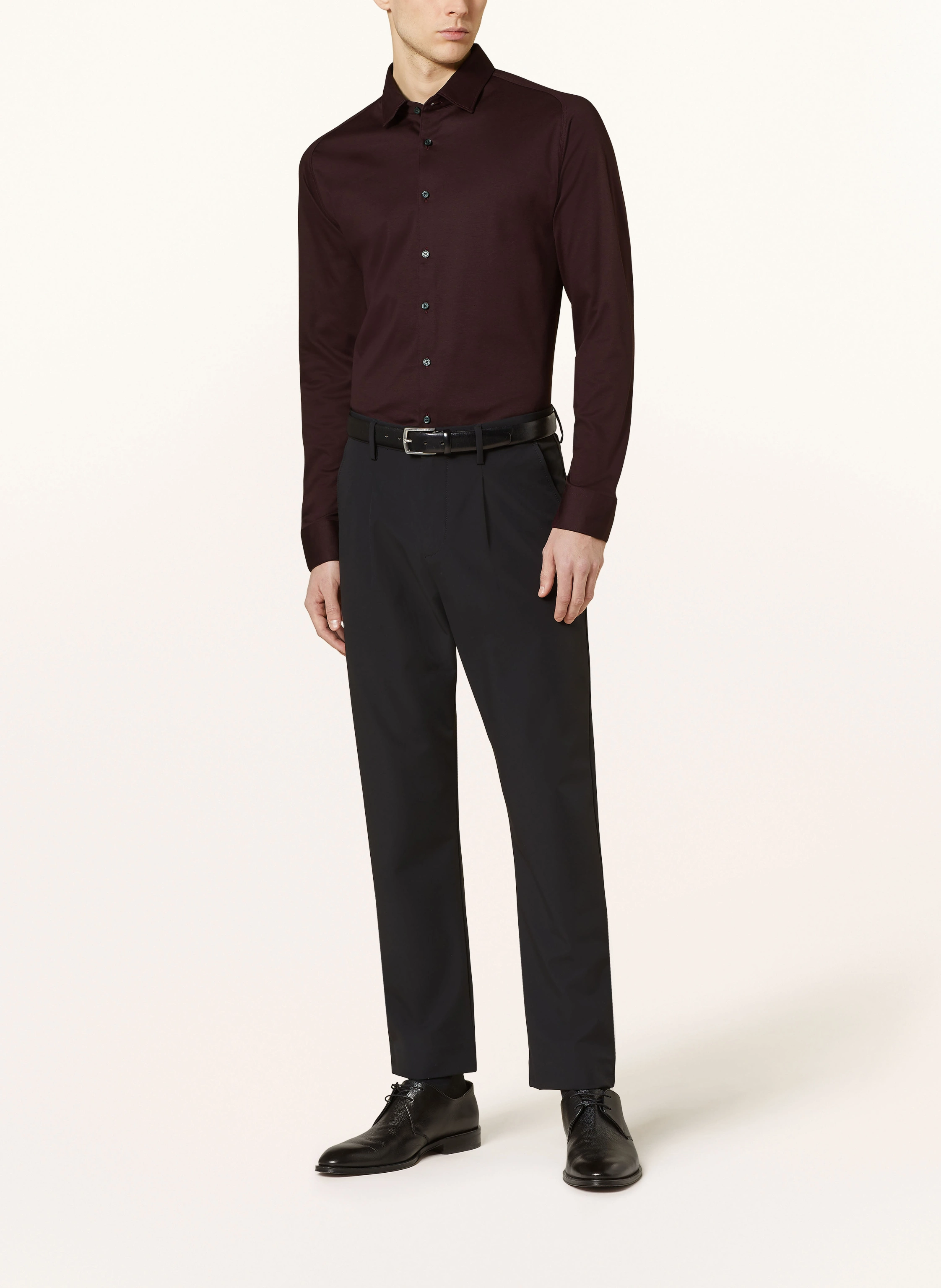 DESOTO Jerseyhemd Slim Fit