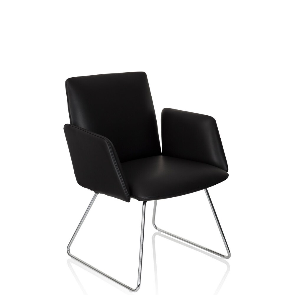 Polsterstuhl DESIGNIA V Kunstleder mit Armlehnen hjh OFFICE