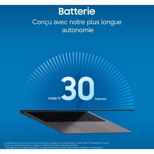 PC portable Samsung Galaxy Book6 Pro 16