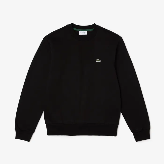 Lacoste Bio Cotton Fleece Crew Sweater Heren