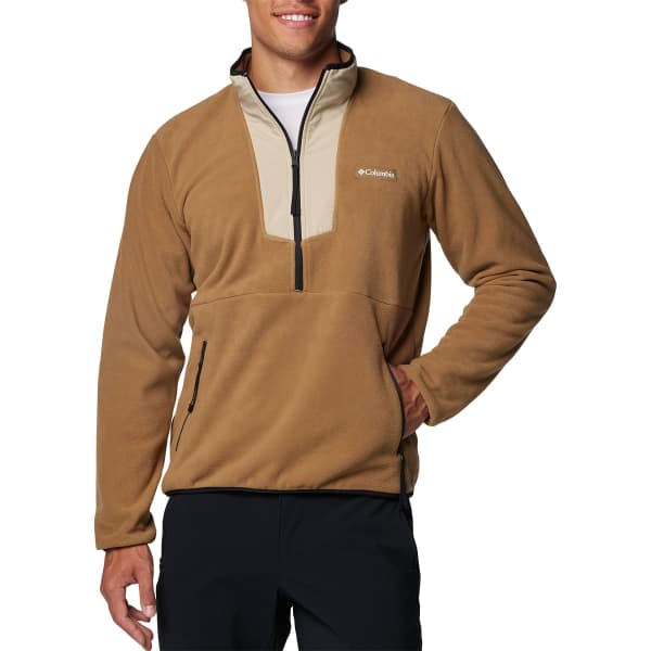 Sweat polaire COLUMBIA SEQUOIA GROVE HALF ZIP FLEECE DELTA/ANCIENT FOSSIL/BLACK