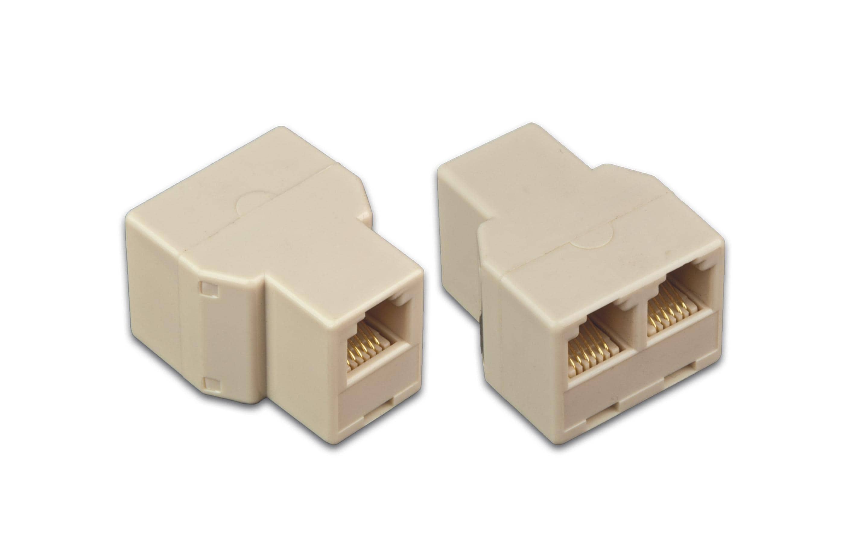 Telefonadapter ISDN Y-Adapter, 8P8C RJ-45Telefonadapter