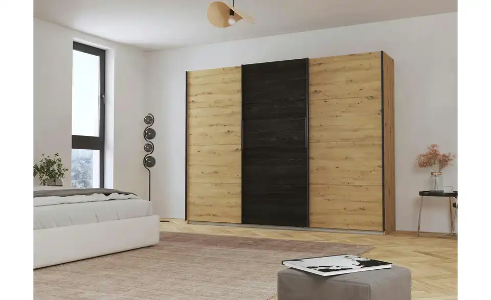 Schwebetürenschrank Apollon 62 cm 271 cm 3 Stück