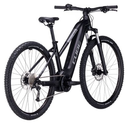 VTT Électrique Semi-Rigide Cube Reaction Hybrid Performance 500 Trapeze Shimano Alivio 9V 500 Wh 29'' Noir