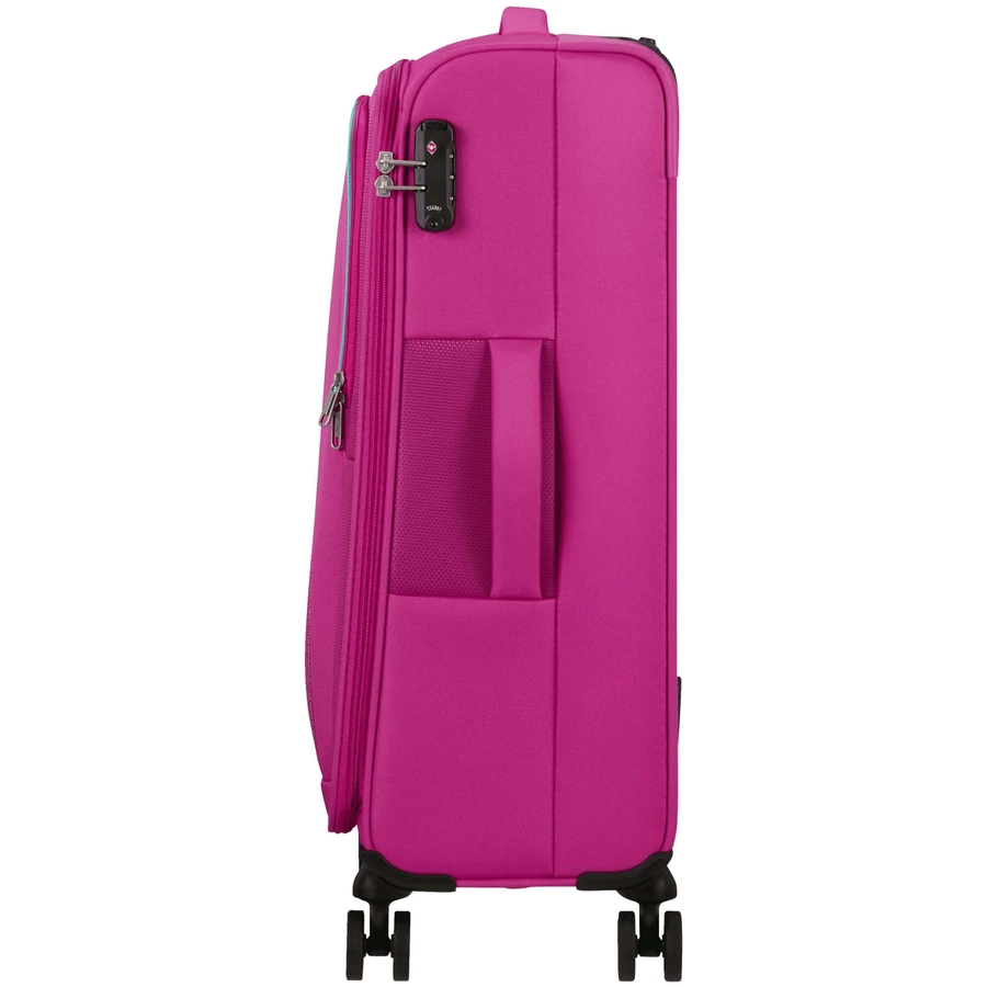 American Tourister Sea Seeker - 4-Rollen-Trolley M 68 cm deep fuchsia