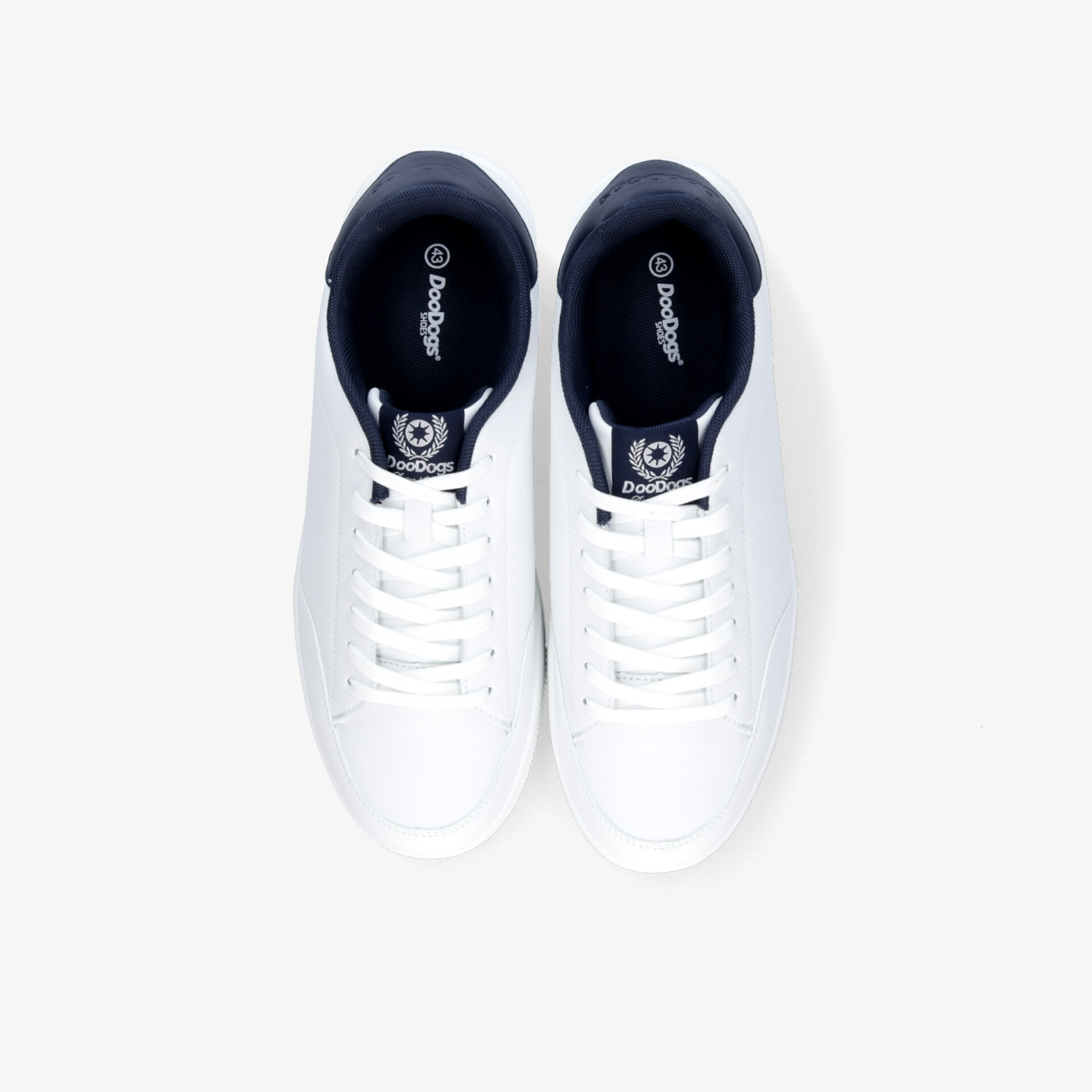 DooDogs Herren Sneaker Low weiß