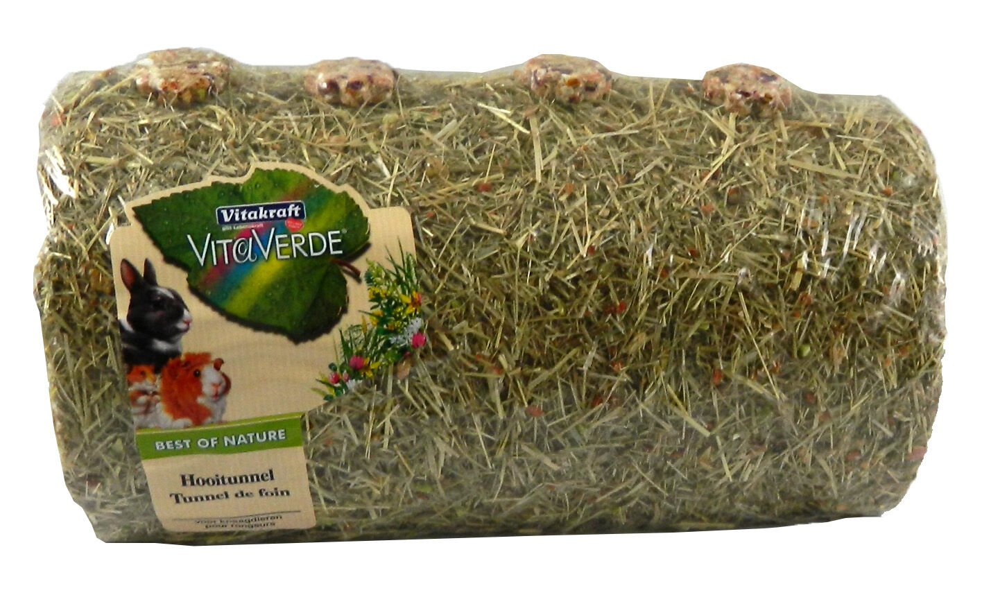 Vitakraft Vita Verde Hooi Tunnel - Knaagdiersnack - M