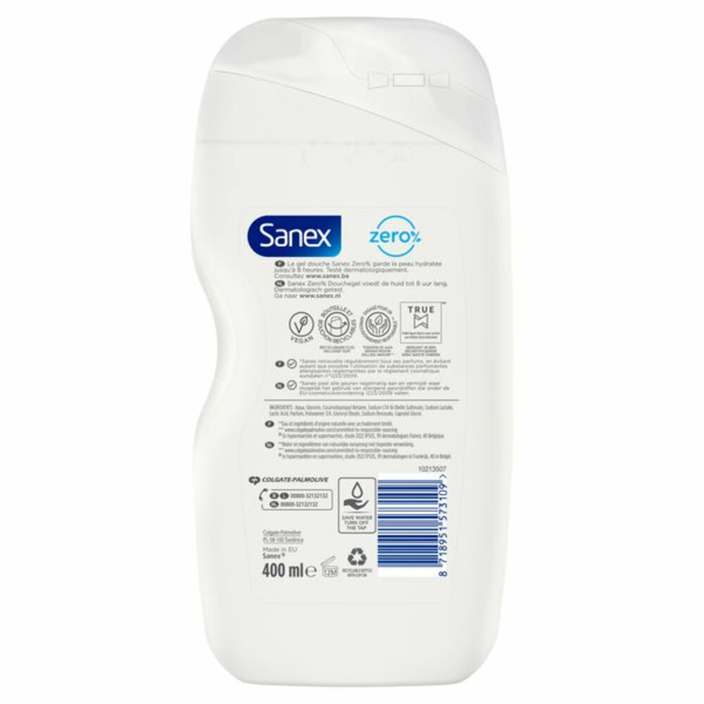 Sanex Douchegel Zero% Dry Skin400 ml