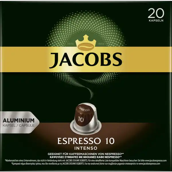 Kapseln Espresso 10 Intenso
