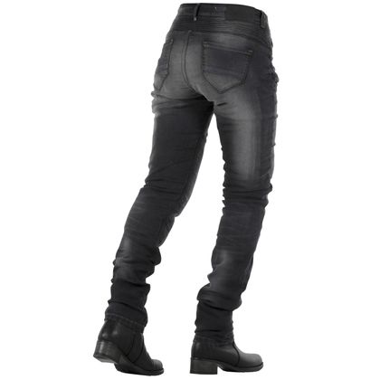 Jean Overlap CITY LADY - Slim - Noir