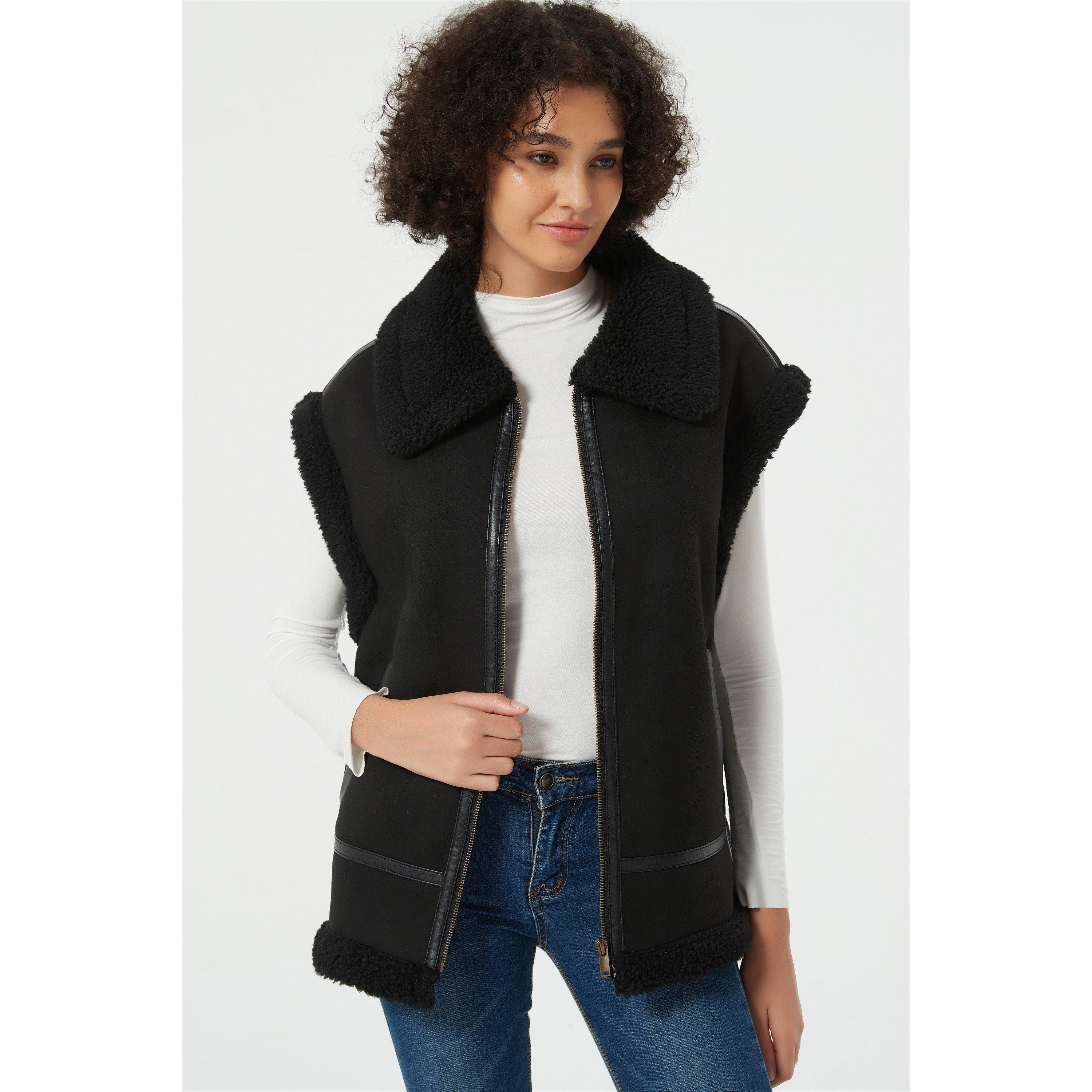 Be You B Suedette Aviator Gillet