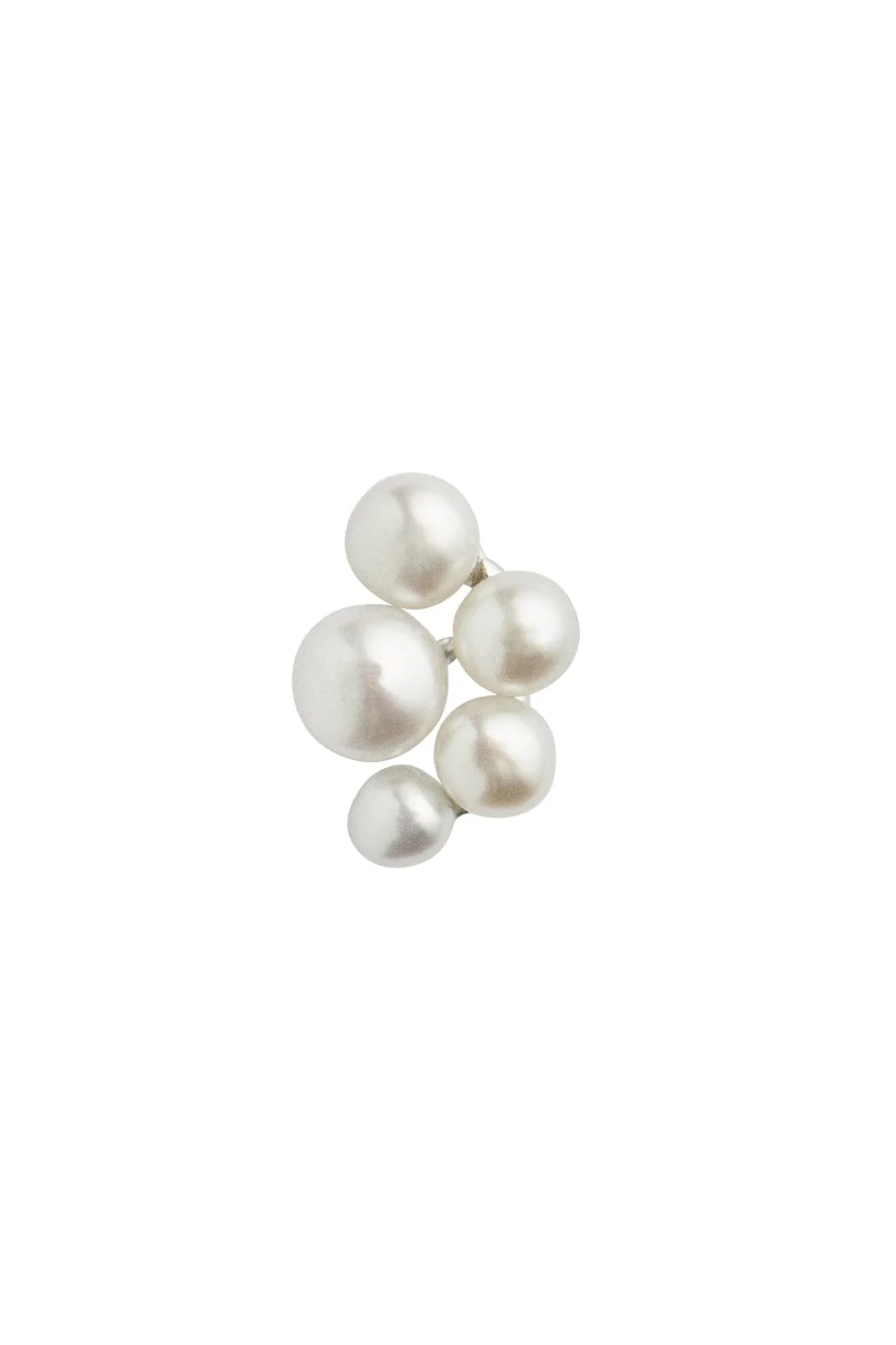 Stine A Bloom Pearl Berries Earring Silver