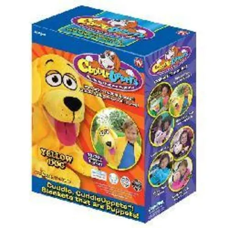 Giochi Preziosi CuddleUppets, Kuscheldecke mit Plüschkopf