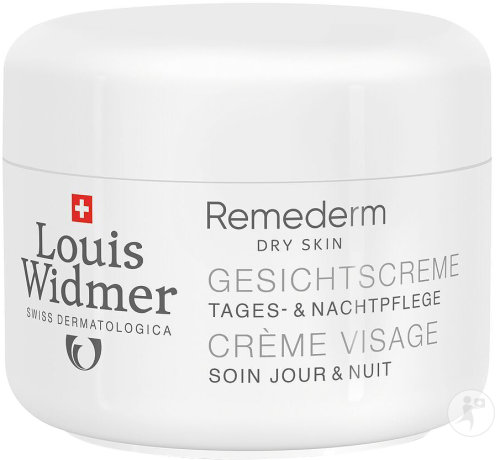 Louis Widmer Remederm Crème Visage Jour & Nuit Sans Parfum Pot 50ml