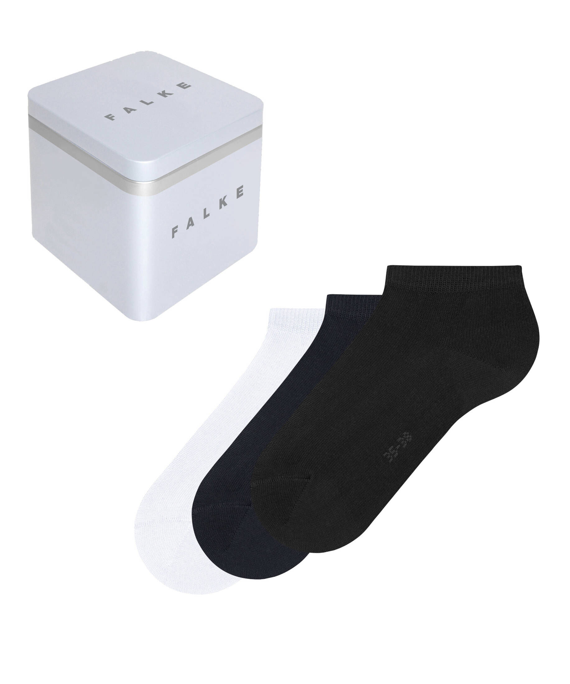 FALKE| Damen Sneakersocken Happy Box 3-Pack