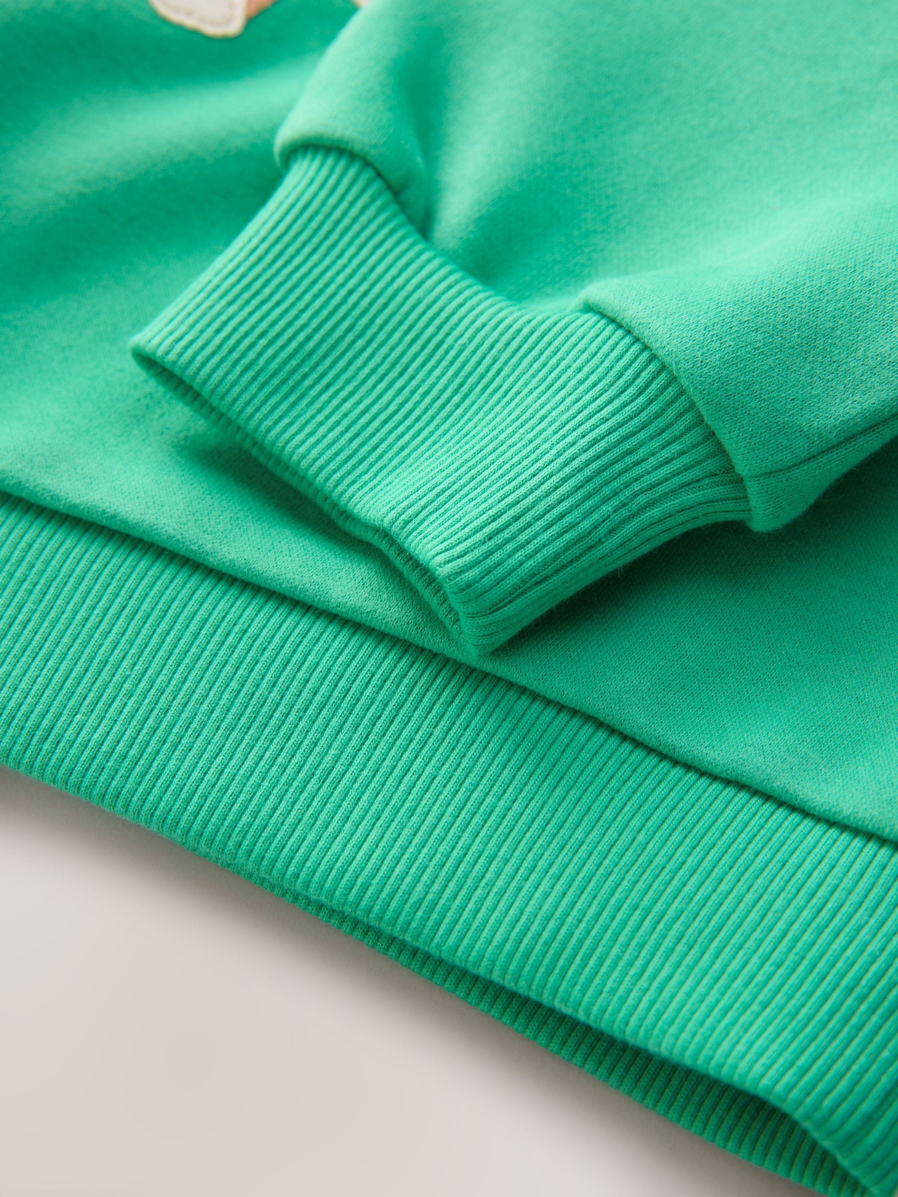 Groene kat - Sweatshirt met ronde hals (3 mnd-7 jr)
