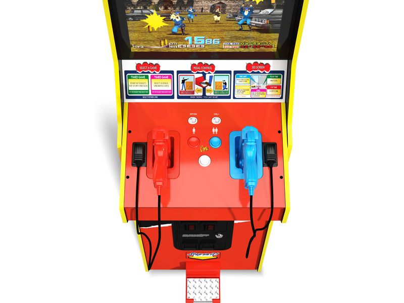 Arcade1Up Arcade-Automat Time Crisis Deluxe Spielautomat mit 4 Spielen aus der Bandai Namco Serie