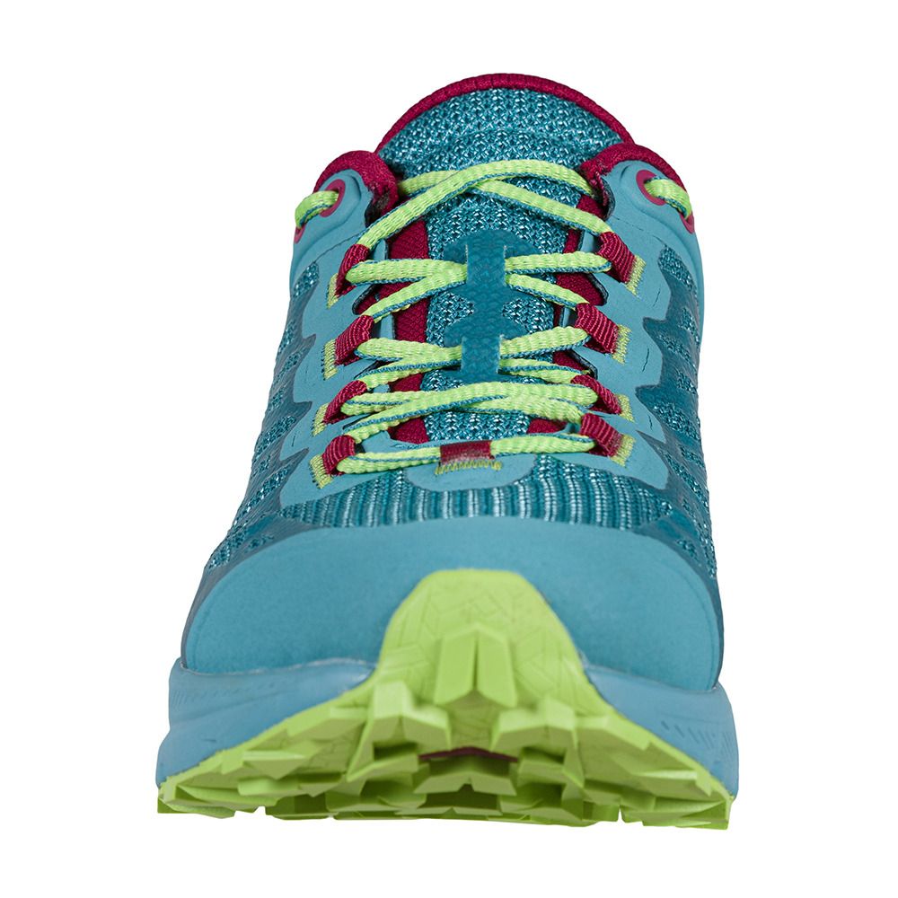 La Sportiva KARACAL - Chaussures de trail Femme topaz/red plum