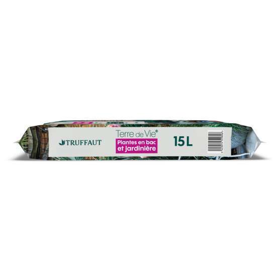 Terreau 'Terre de Vie®' pour plantes en bacs et jardinières- 15 litres