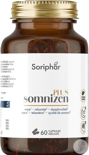 Soriphar Somnizen Plus Théanine 60 Gélules