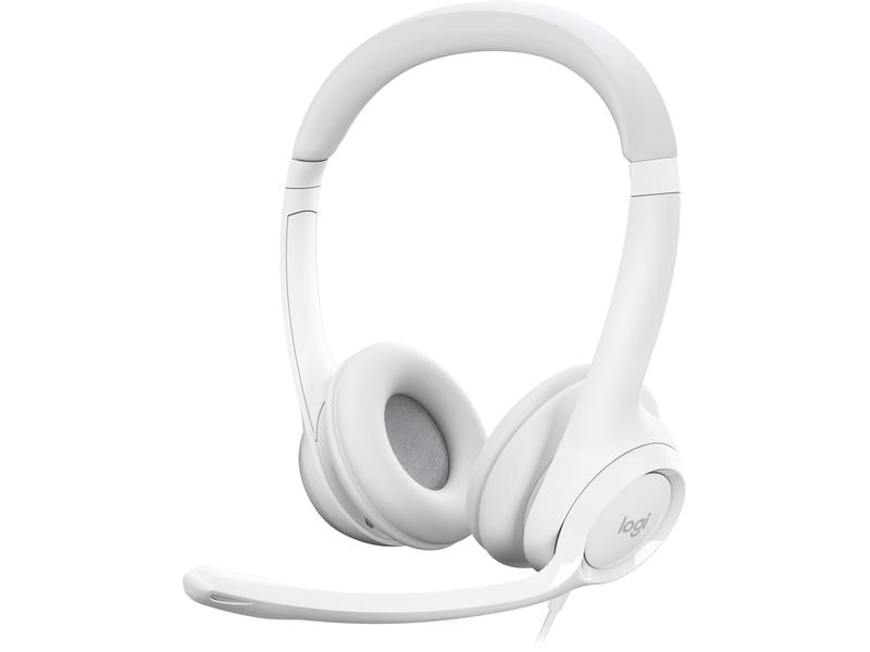 Logitech Headset H390 USB Stereo USB-Computer-Headset mit kristallklarem Audio und praktischen Bedienelementen am Kabel
