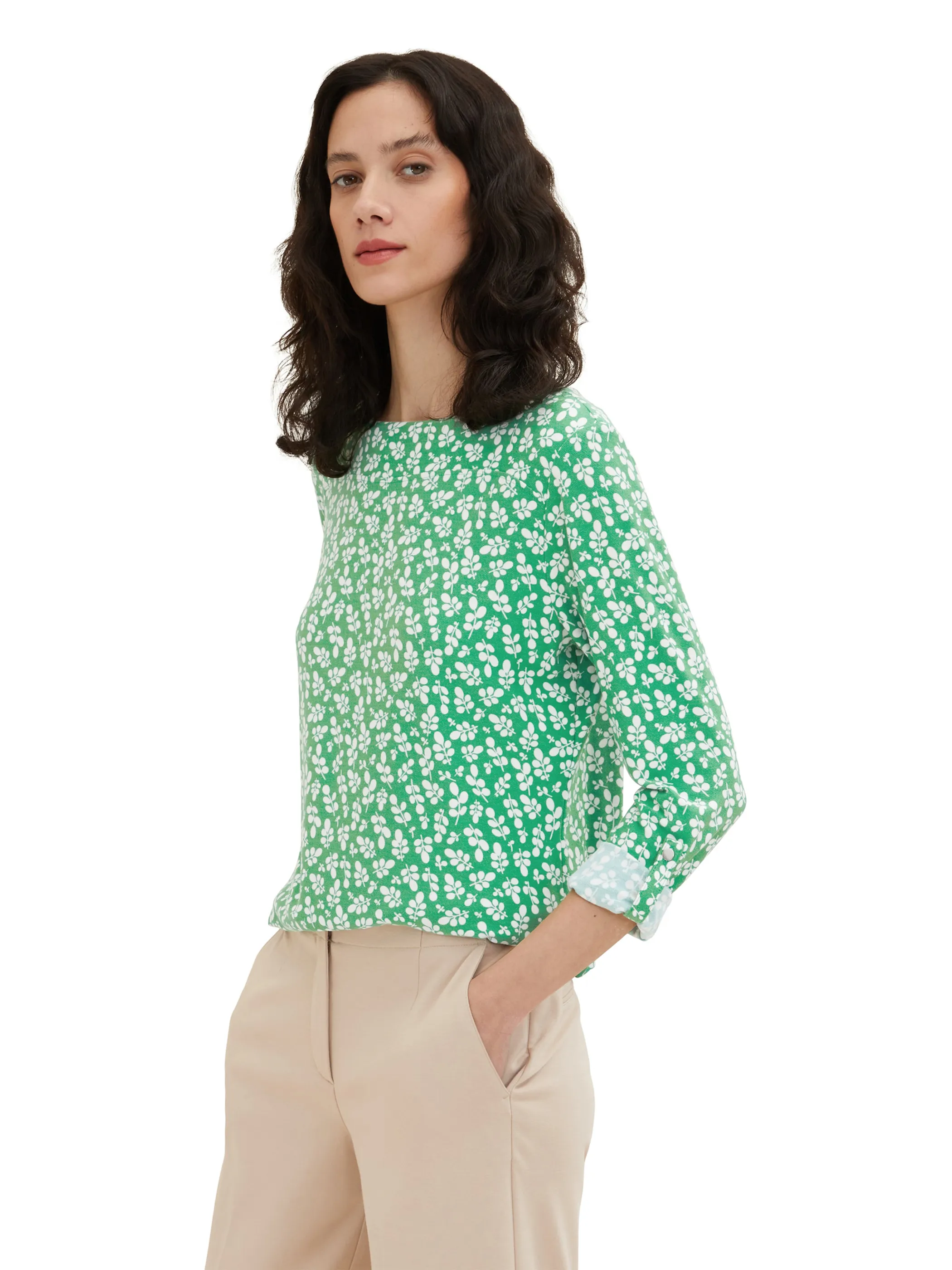 Damen Shirt mit Alloverprint