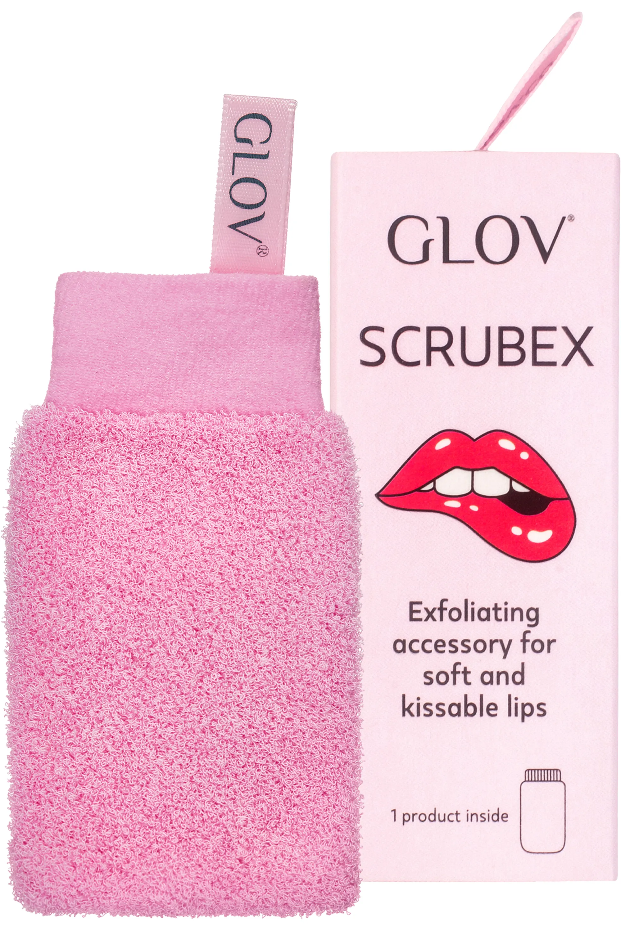 GLOV Mini-gant exfoliant pour lèvres Scrubex-18 g