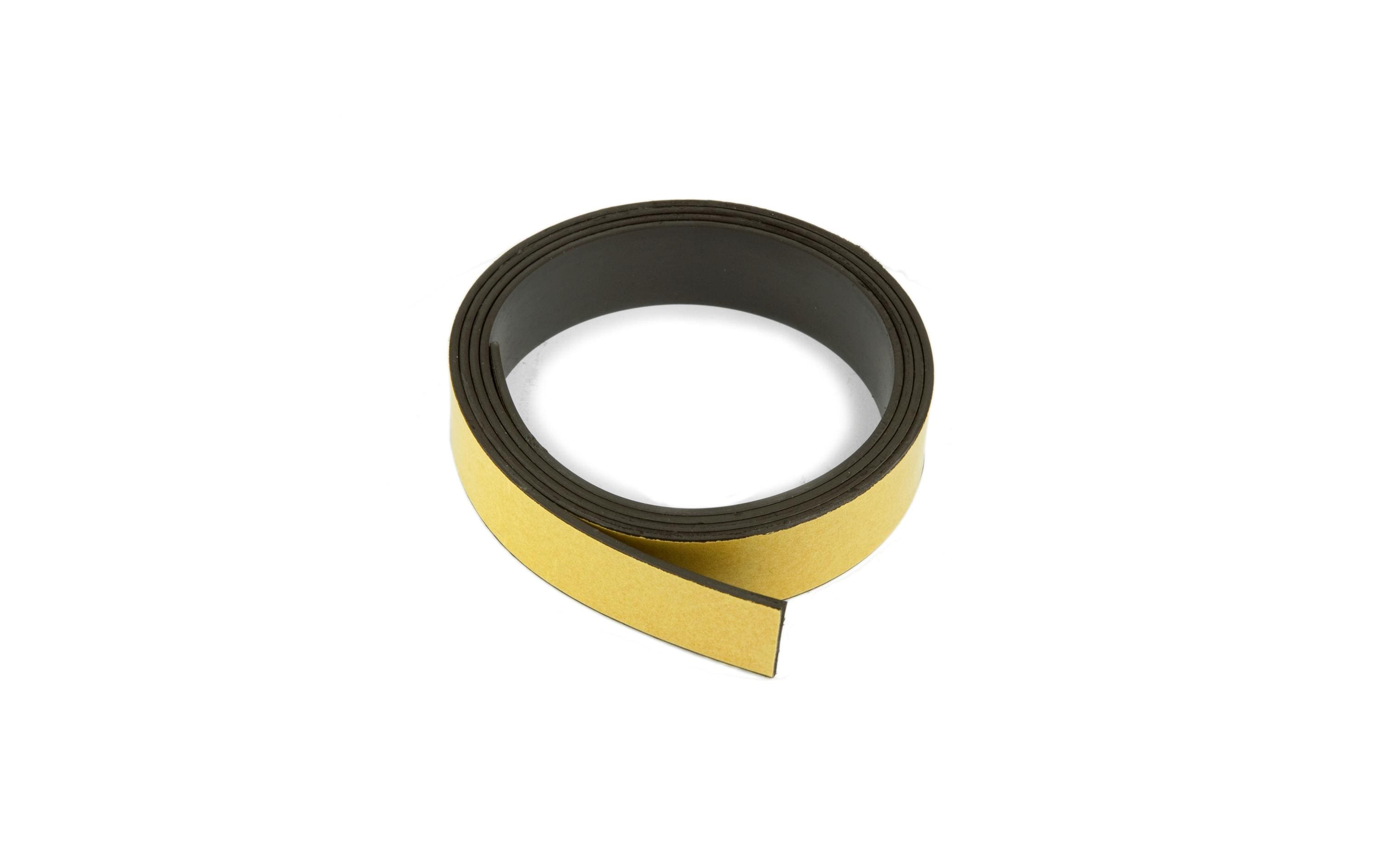 Magnetband 20 mm x 1 m, SchwarzSelbstklebendes Magnetband