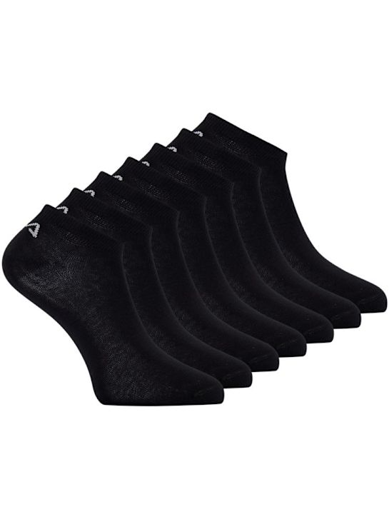 FILA 7 Pack Socken Schwarz