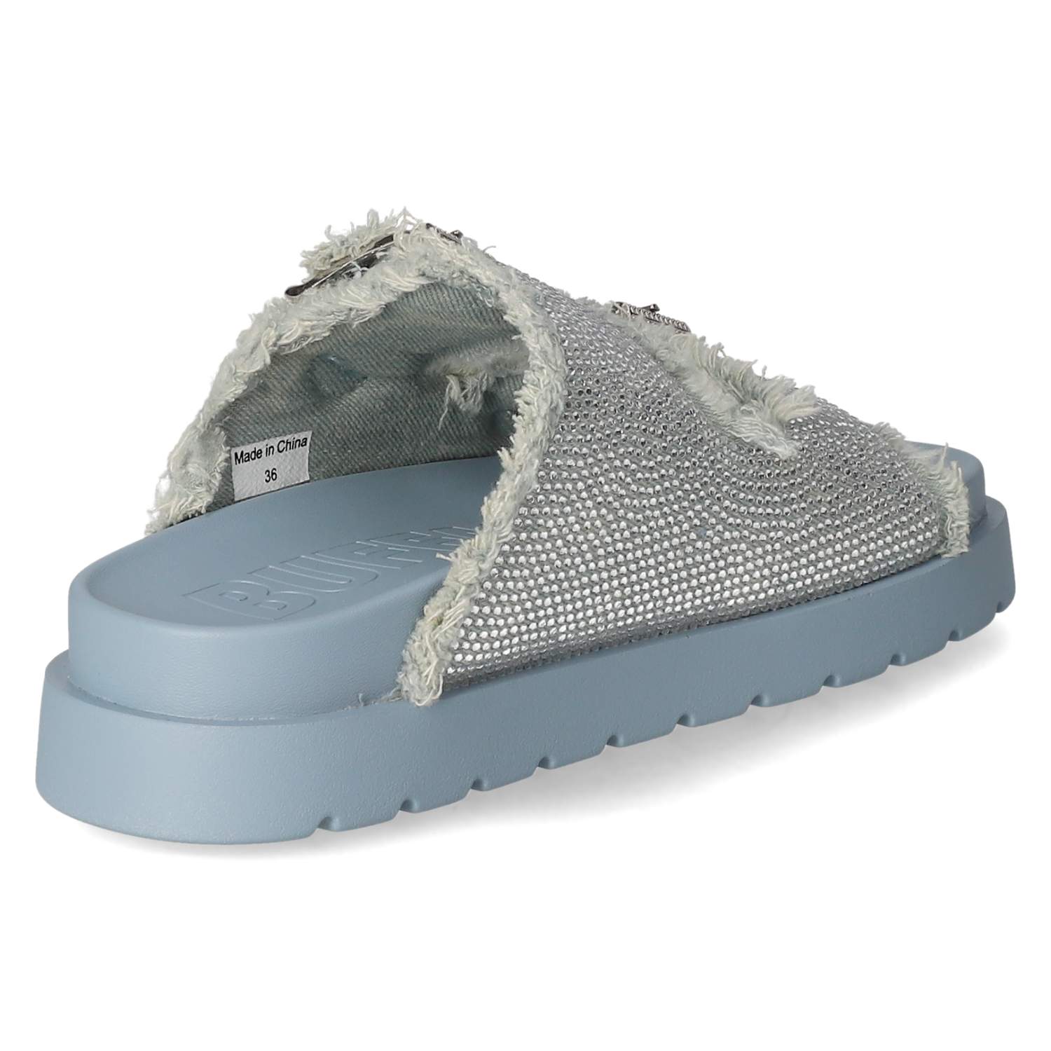 Buffalo Pantoletten EVE ARI SPARK - lt blue