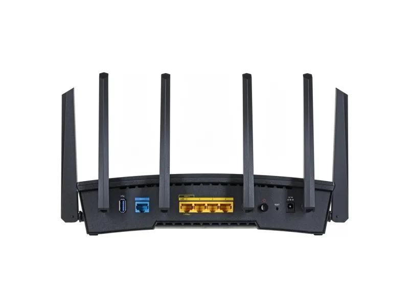 Synology RT6600AX - Trådløs router 4-port switch - 1GbE, 2.5GbE - WAN-porte: 2 - Wi-Fi 6 - Tri-Band