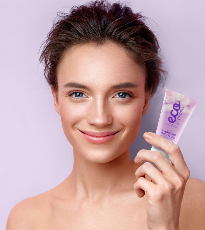 Ecoforia - *Lavender Clouds* - Fluido facial hidratante leve
