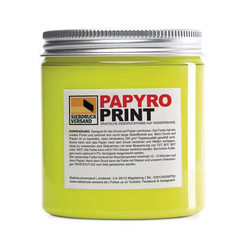 PAPYROPRINT Siebdruckfarbe