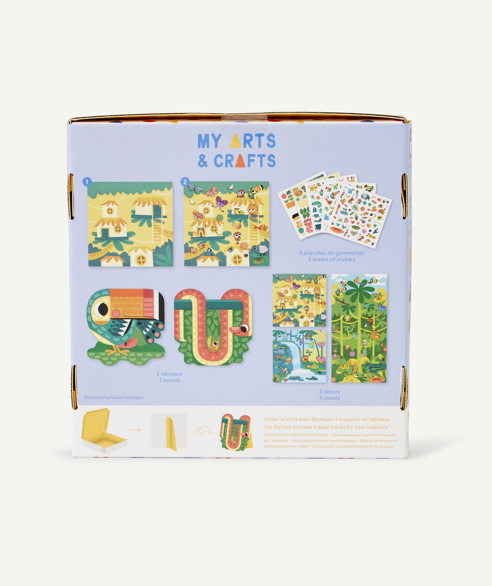JANODTABLEAUX GOMETTES THÈME JUNGLE 5 ANS