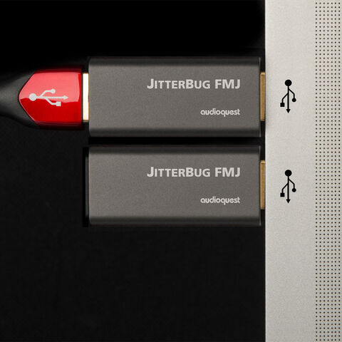 AudioQuest JitterBug FMJ - ultracompact USB-ruisfilter