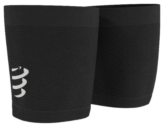 Manchons Quadriceps Compressport Under Control Quad Noir Unisex
