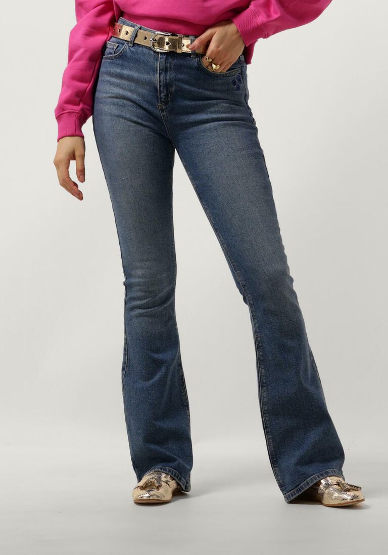 FABIENNE CHAPOT donkerblauwe fabienne chapot flared jeans eva flare