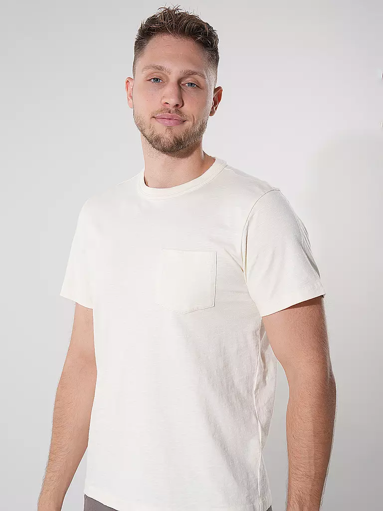 NUDIE JEANS T-Shirt  creme