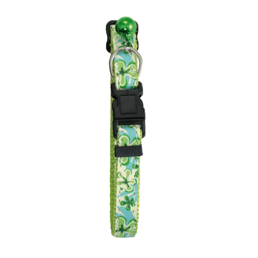 Coleira verde para gatos Nayeco Envy Spring Fun