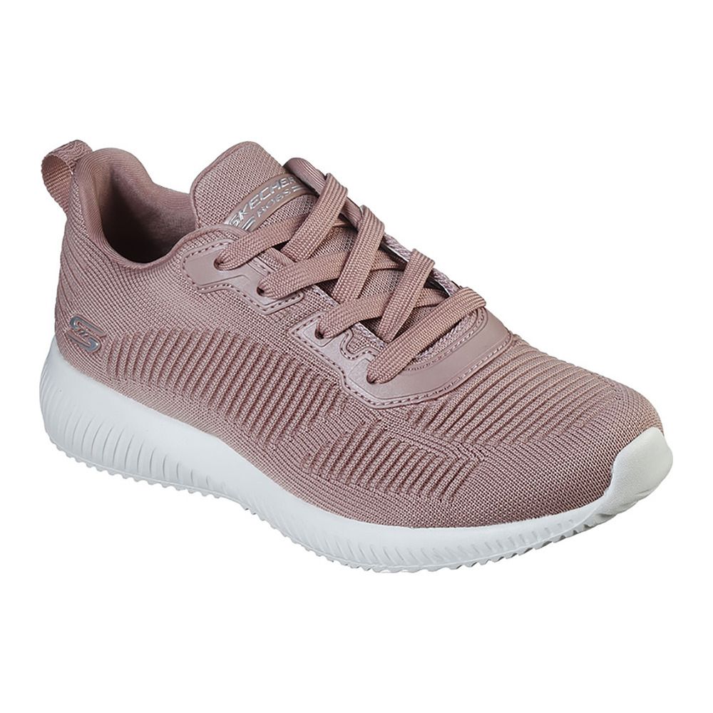 Skechers BOBS SQUAD TOUGH TALK - Chaussures training Femme rose
