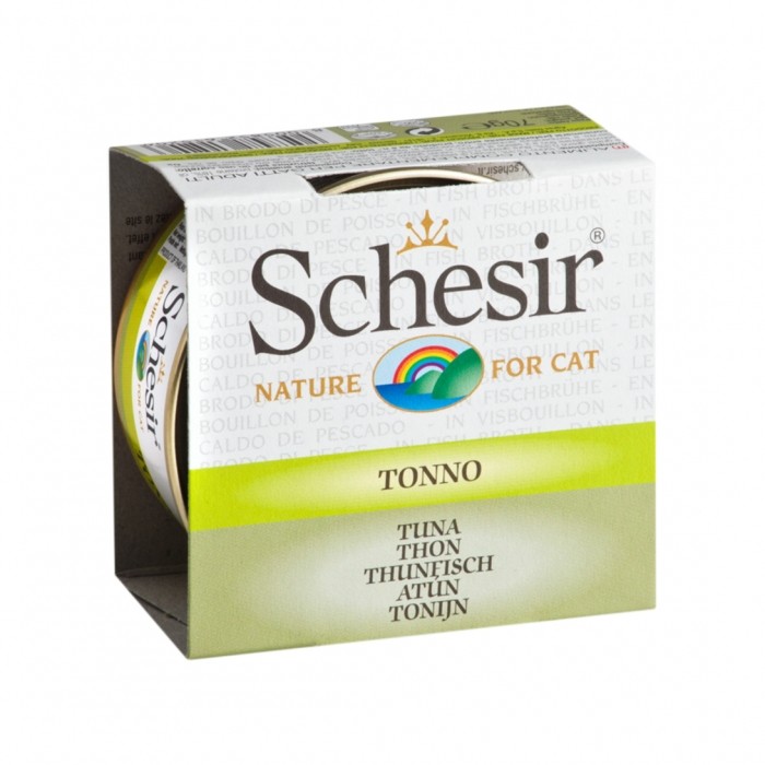 Schesir Pâtées en bouillon Adult - 14 x 70 g