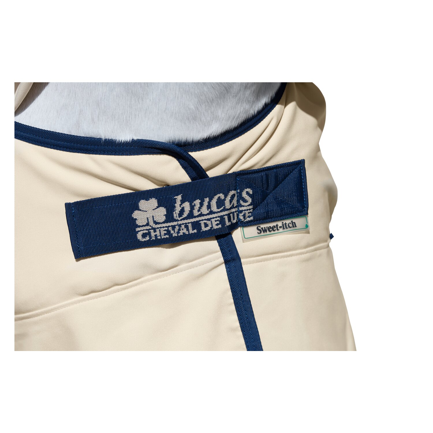 Bucas x Cheval de Luxe Ekzemerdecke  - ecru