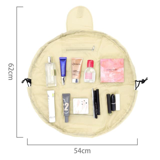 Kosmetiktaske Sminketaske Toilettaske Make Up (beige)
