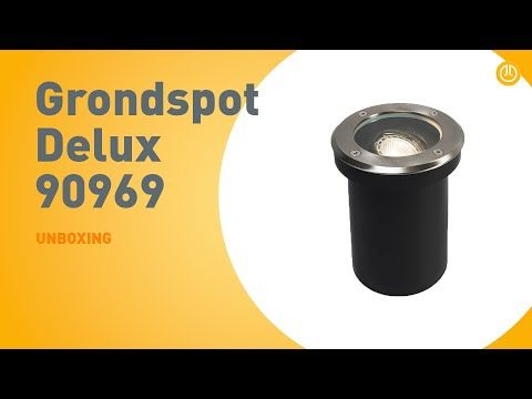 Moderne buiten grondspot staal verstelbaar IP65 - Delux
