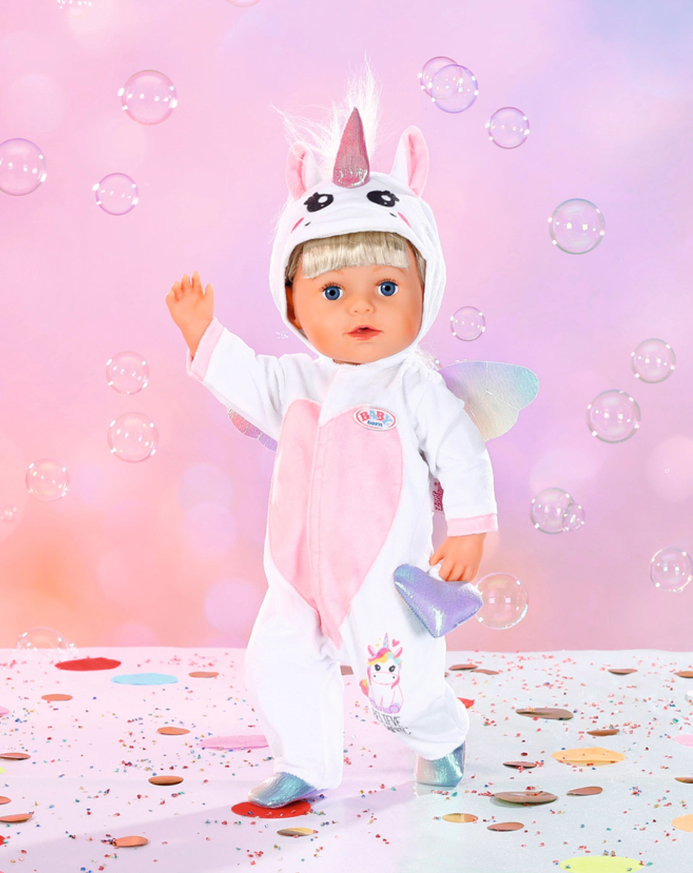 BABY born® Einhorn Kuschelanzug (43cm)