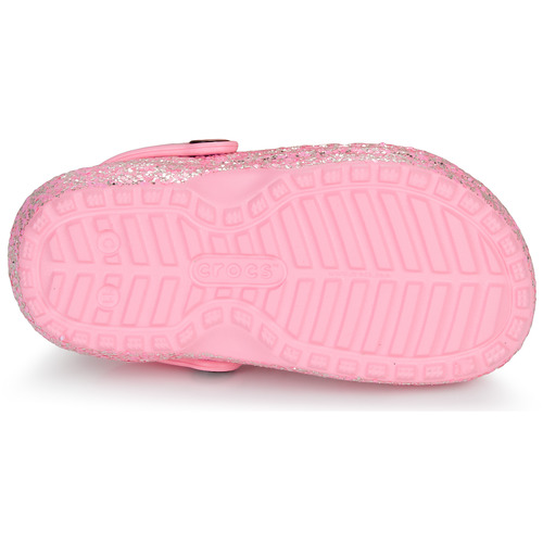 Crocs - Classic Lined Glitter Clog K - Rose