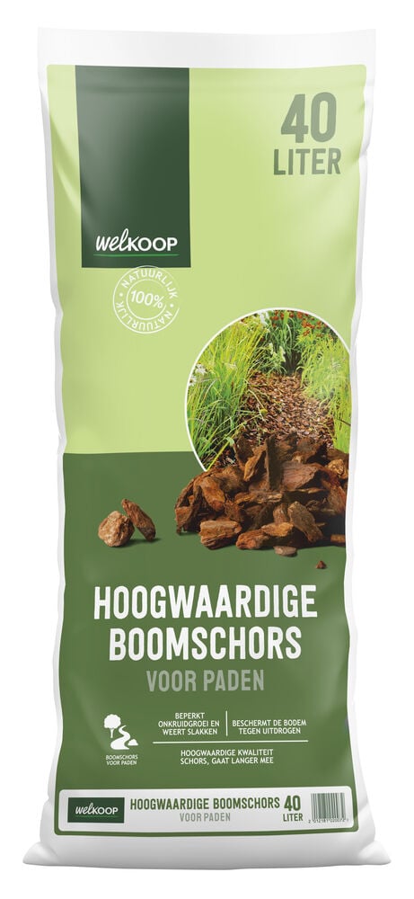 Welkoop - Hoogwaardige Boomschors - 40 Liter