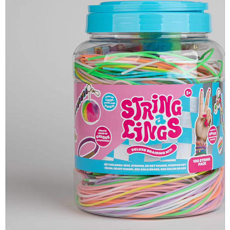 Stringalings 100-pak deluxe kit – flere varianter – assorteret