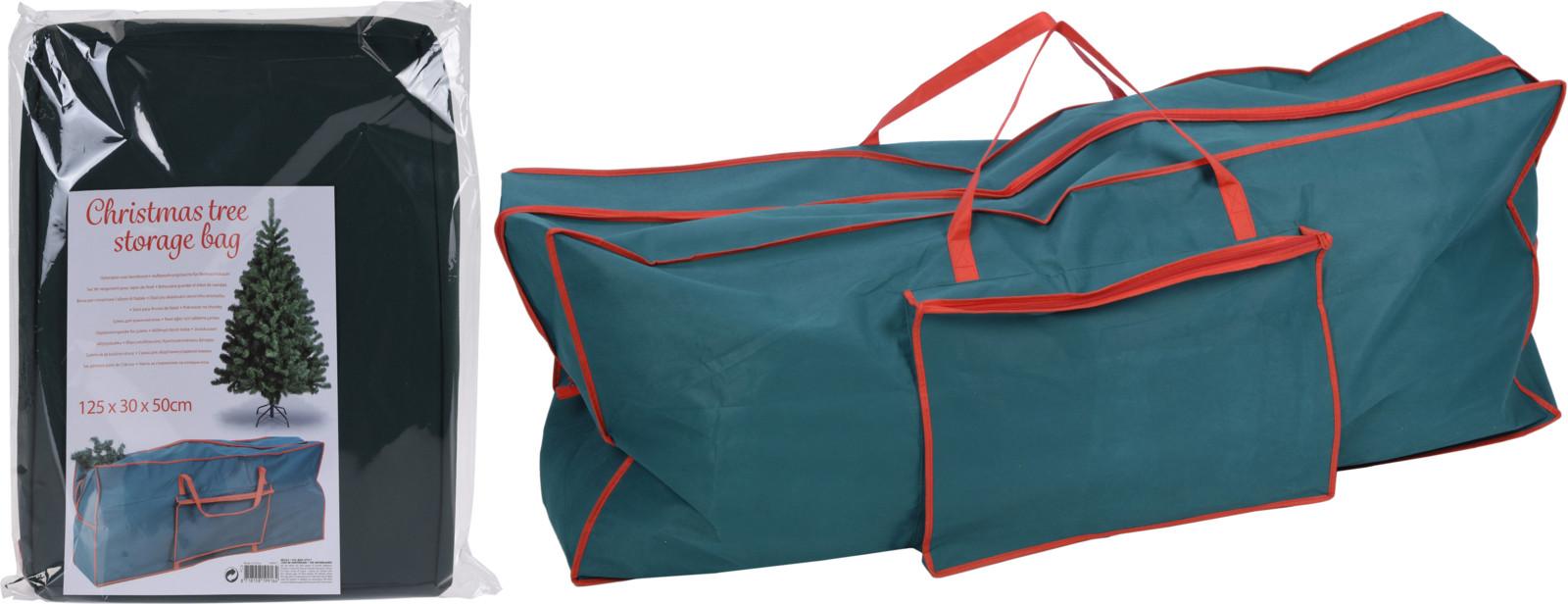 SAC RANGEMENT SAPIN NOEL 125X30CM