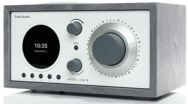 Tivoli Audio Model ONE+, Grå/Hvid
